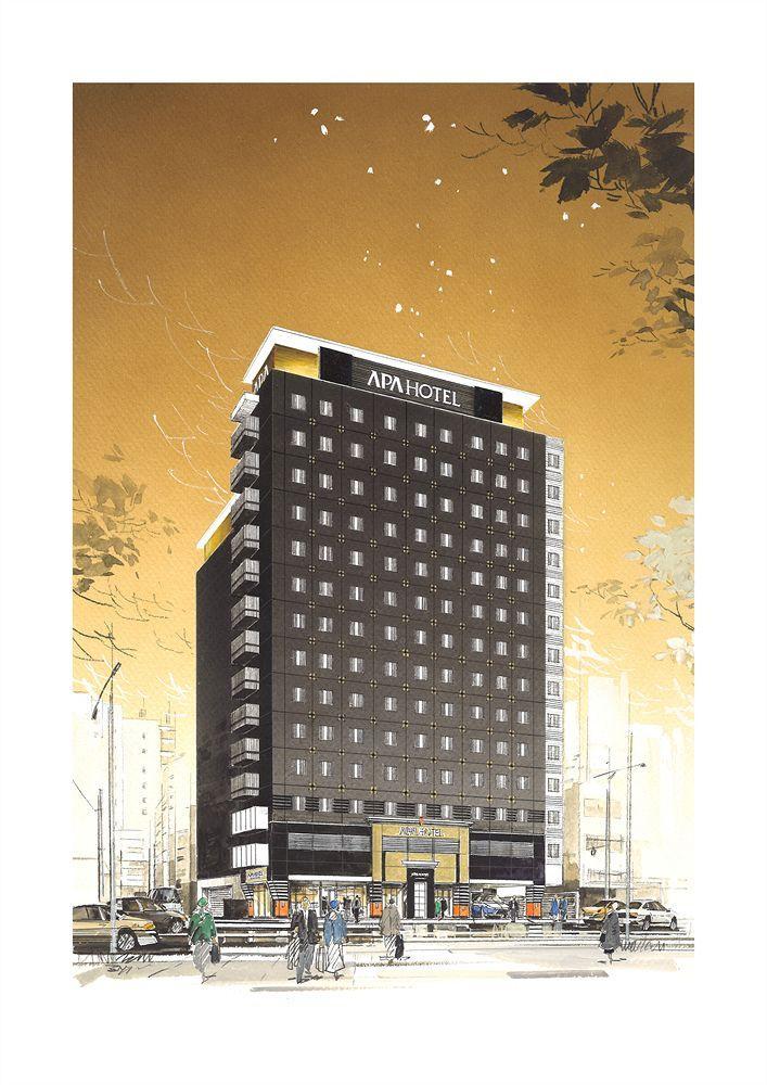 Apa Hotel Higashi Nihombashi Ekimae Tokyo Exterior photo